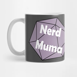 Nerd Muma Dice (purple) Mug